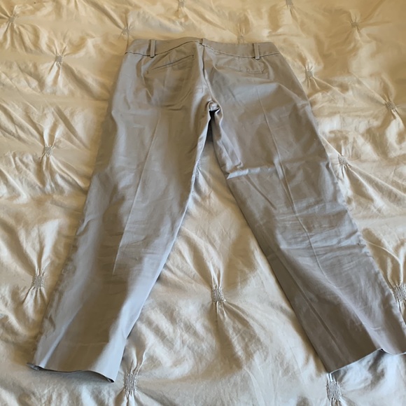 Ann Taylor Grey Capri Slacks - Picture 2 of 3